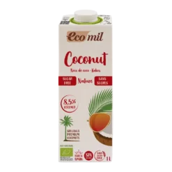 EcoMil BIO Kókuszital hozzáadott édesitőszer nélkül 1l