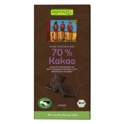Rapunzel Keserűcsokoládé 70% BIO 80g