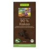 Rapunzel Keserűcsokoládé 90%-os kókuszvirágcukorral BIO 80g